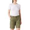 camel active Women's Shorts with All-Over Print, khaki