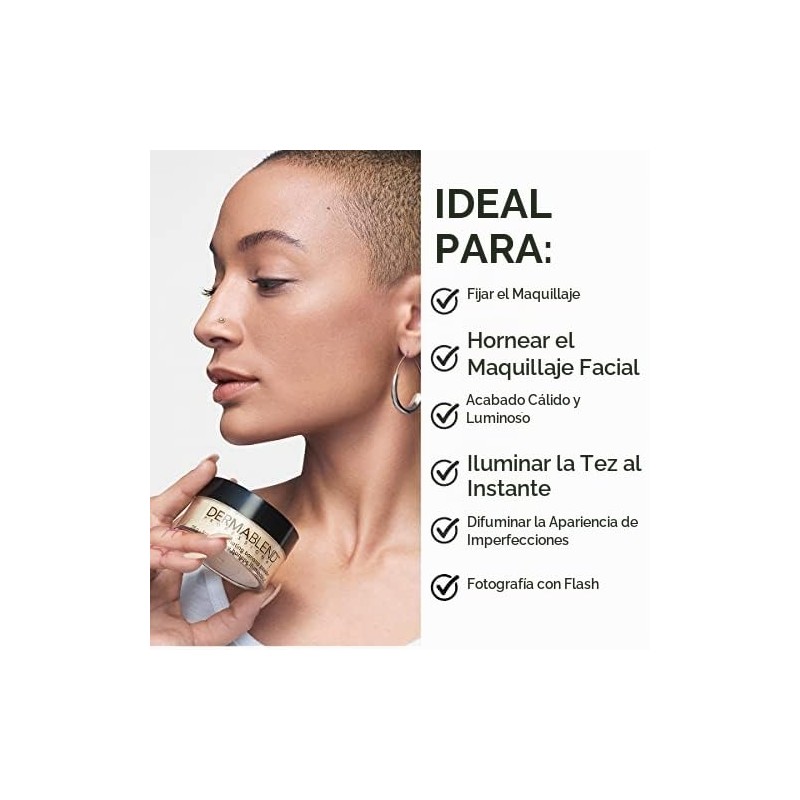 Dermablend Polvo de ajuste suelto, 2. Banana Powder, Illuminating Banana