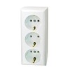 Surface-Mounted Socket Strip Surface-Mounted Socket Multi-Axis Socket Without Cable (3-Way)