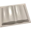 Large Plain Open Book Mould for Concrete or Plaster Casting
