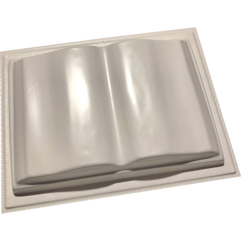 Large Plain Open Book Mould for Concrete or Plaster Casting