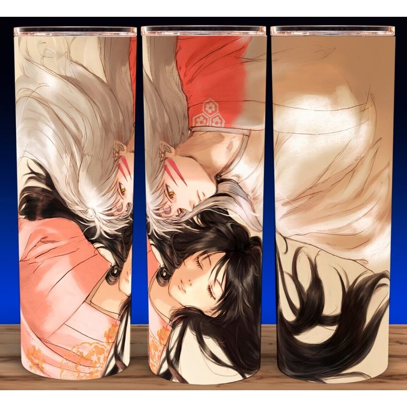 Glow in the Dark Inuyasha Sesshomaru and Rin Laying Anime
