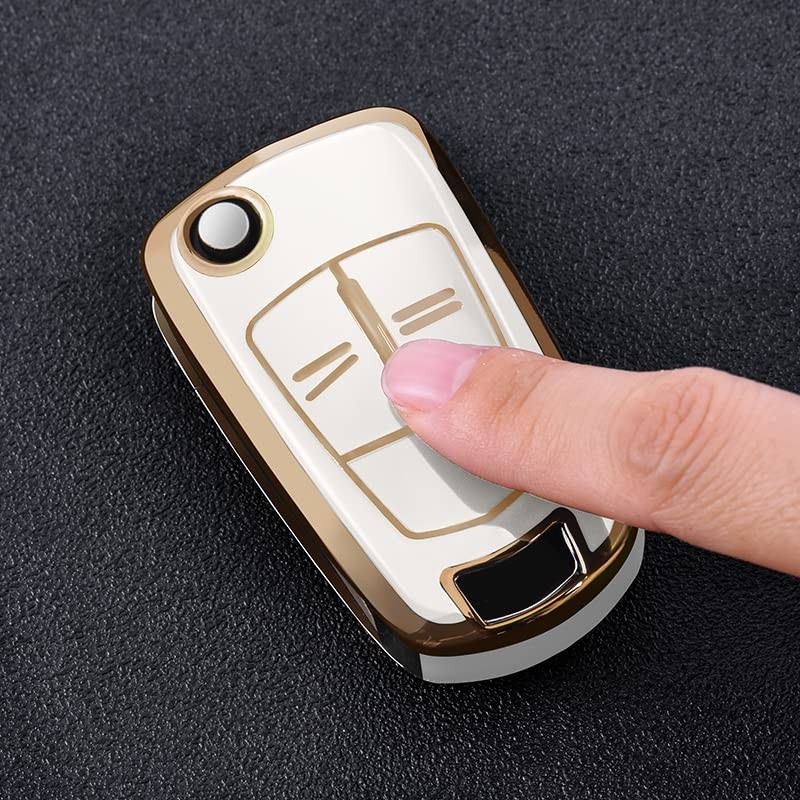 OATSBASF Car Key Case - Suitable for Vauxhall, 2 Button