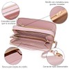 Cartera para Mujer de Cuero PU, Billetera de Gran Capacidad,