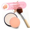 Minkissy 5sets Travel Makeup Dual-use Powder Puff Makeup Sponge for