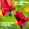 MEAJOO 4PCS Gas Can Vent Caps - Replacement Screw Vent