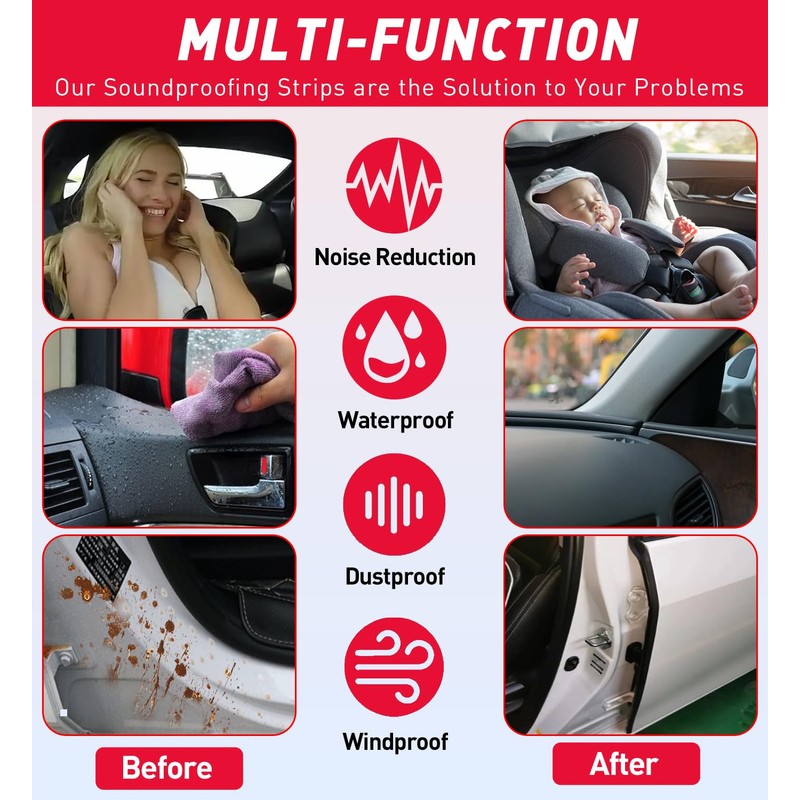 CHUANJI Rubber Seal Strip D Shape RV Weather Stripping Exterior