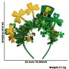 Soochat St. Patrick's Day Headbands Shamrock Headband Green Clover Hair