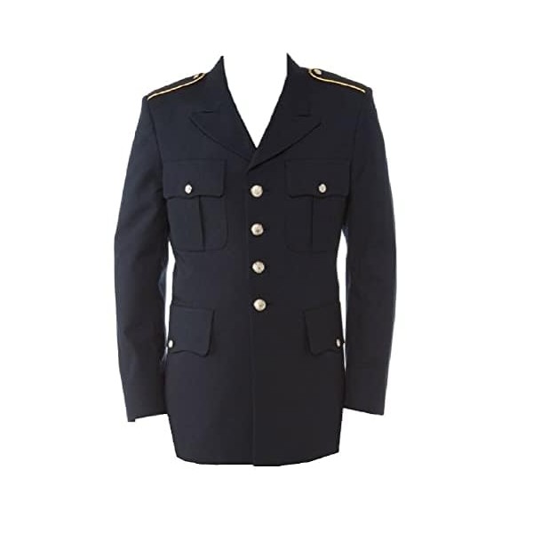 Army Service Uniform ASU Tropical Male Enlisted Dress Blue Coat