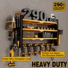 NattyDot Power Tool Organizer Wall Mount with Charging Station 4