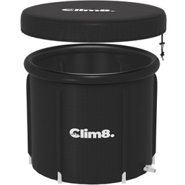 Clim8 Cold Plunge Tub for Ice Bath at Home,XL Large Ice Bath Tub with Cover Designed for Outdoor and Indoor Use