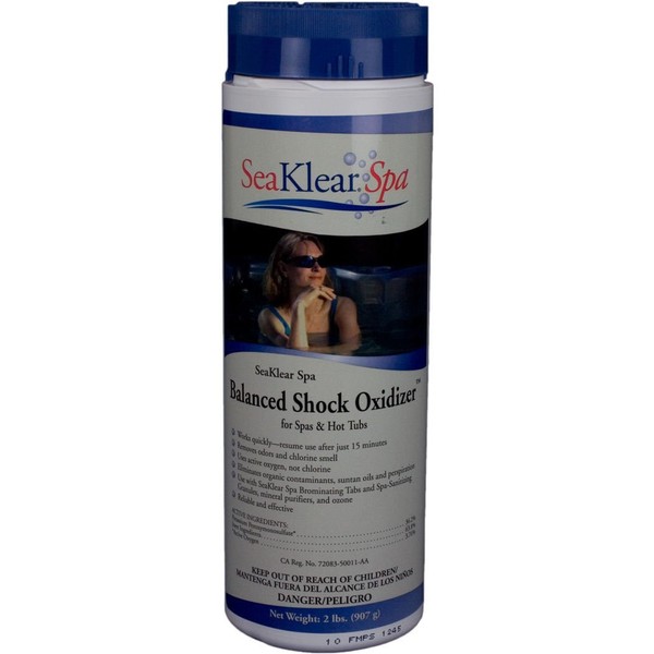 SeaKlear Spa Balanced Shock Oxidizer for Spas & Hot Tubs,