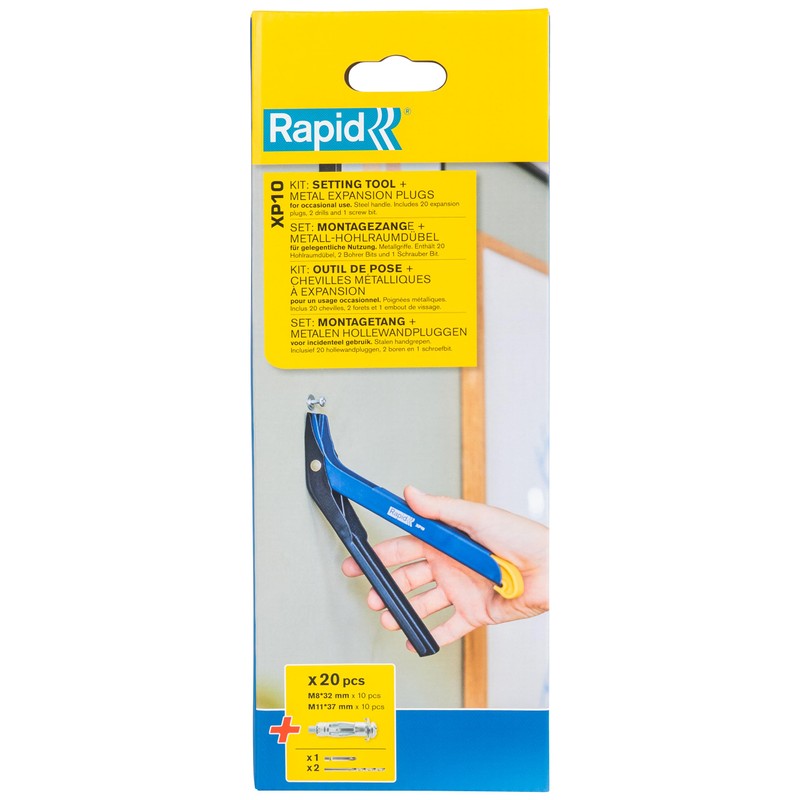 Rapid XP10 Hollow Wall Anchor Setting Tool, for M4 &