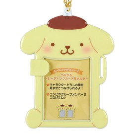 Sanrio 571814 Pompompurin Holder for Connecting Trading Cards (Enjoy Idol)