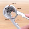 Nutcracker Chestnut Clip, Aluminium Alloy Nut Pecan Cracker Tool, Walnut