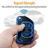 Sindeda for Jeep Key Fob Cover with Keychain Soft Full