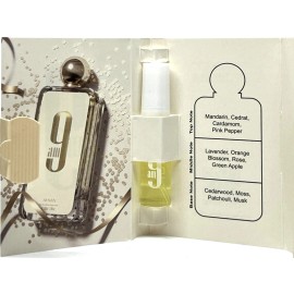 AFNAN 9AM EAU DE PARFUM VIAL SPRAY UNISEX 0.09 Oz / 3 ml SAMPLE SIZE!!!