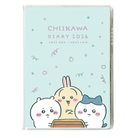 2026 Planner B6 Comic Monthly Diary Chiikawa/Treasure