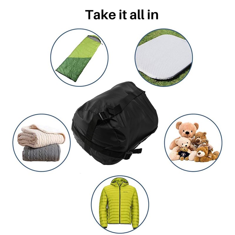omolly Nylon Compression Sacks Bag Sleeping bag Stuff Storage Compression