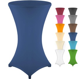 Gräfenstayn® Diana High Table Cover Various Colours and Sizes for a Table Diameter of 60 cm Diameter 70 cm Diameter 80 cm with Öko-Tex Standard 100 Seal Tested Confidence 30435, Ø 60