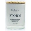 Natural Coconut + Beeswax Scented Candle Storm (All Caps) in