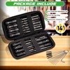 Spurtar 14 PCS Carburetor Adjustment Tool Carburetor Cleaning Kit for