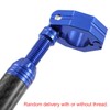 X AUTOHAUX Universal 22mm Blue Motorbike Balance Bar Crossbar Handlebar