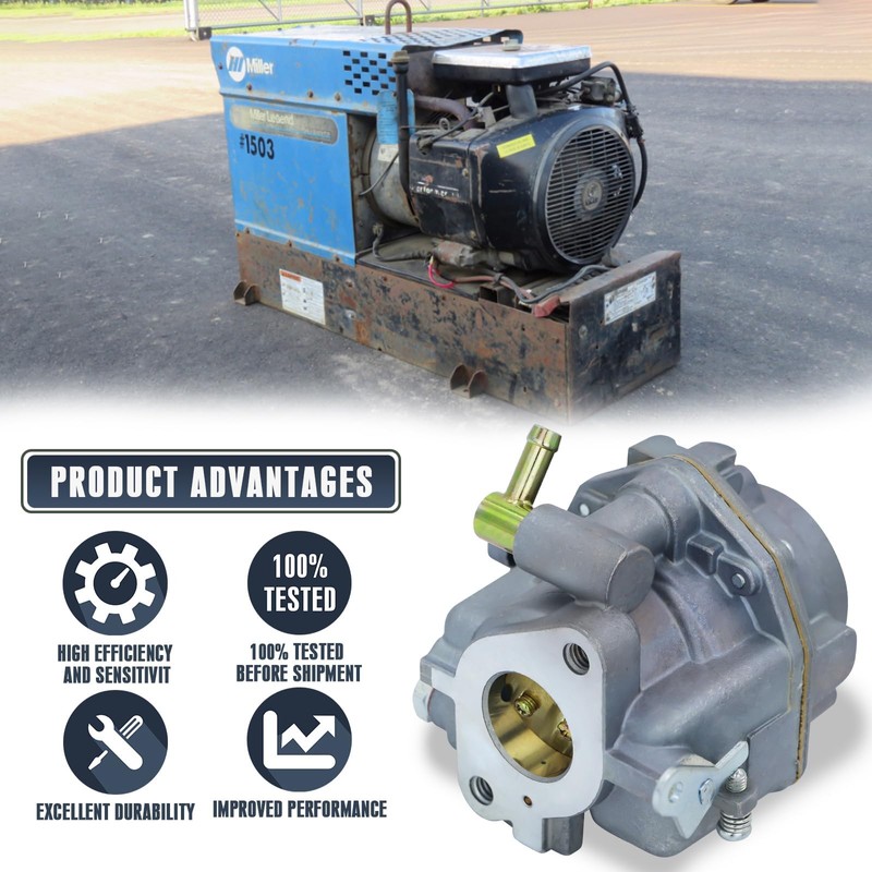 146-0496 Carburetor with Fuel Pump oil filter Kit For ONAN