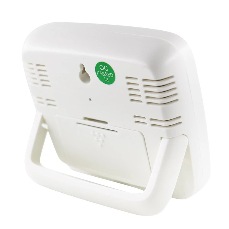 Indoor Temperature Humidity Meter Smile Face Model Alarm Date Display