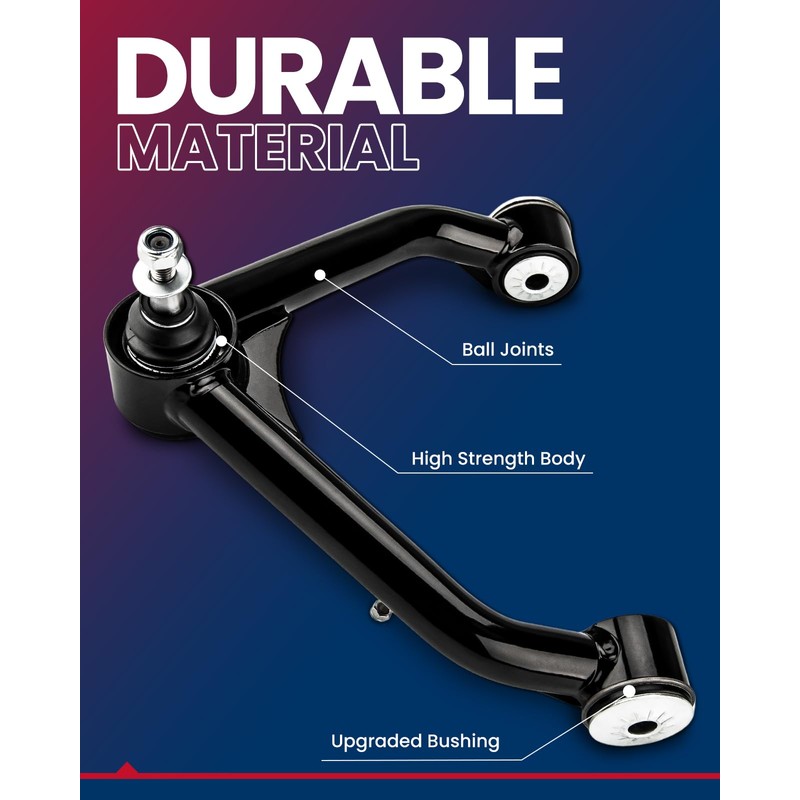 KAX 2-4" lift Front Upper Control Arm w/Ball Joint Fit