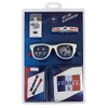 FFF Fan-Set – Flagge Brille Make-up Armband – 2 Sterne