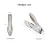 Nail clippers for thick nails, professional nail clippers with catcher,