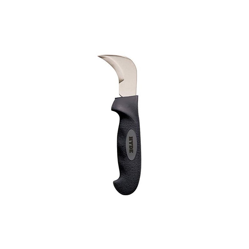 Hyde Tools 20550 2-1/2-Inch Flooring and Roofing Knife, Black and