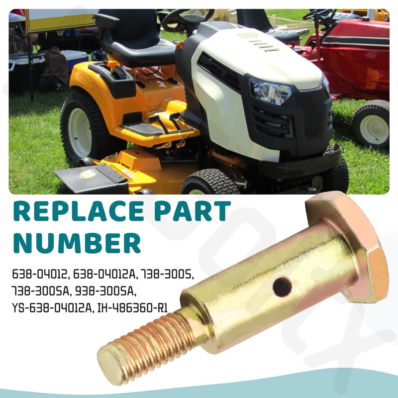 MaBoltx 638-04012A Shoulder Bolt w/Grease Fitting for MTD Cub Cadet