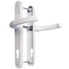 UPVC Door HandlesWhiteLever/Lever92mm PZ (Centres)210mm Screw to ScrewBackplate 242mm X