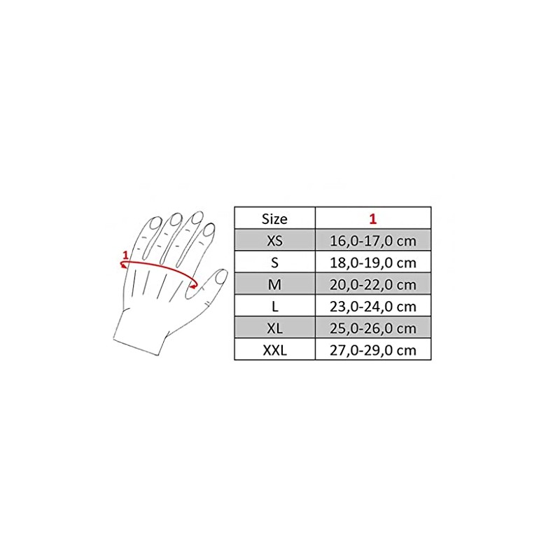 HKM Riding Gloves Frosty With Thinsulate Filling Black XL