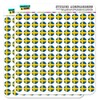 Sweden National Country Flag 1/2" (0.5") Planner Calendar Scrapbooking Crafting