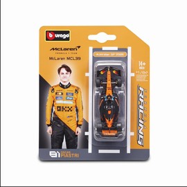 Kyosho BUR58001P 1/64 McLaren F1 Team MCL39 2025 No. 81 O. Piercing Study Finished Product