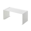 Yamazaki 3789 Kitchen Steel U-Shaped Rack, White, Approx. W 12.0