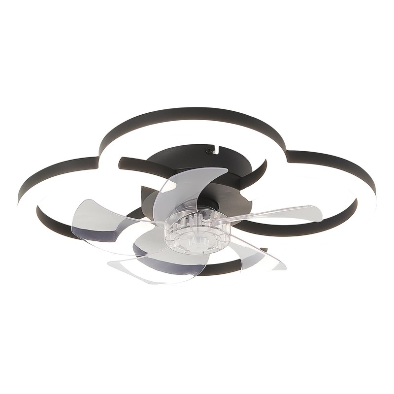 FTZVRD Ceiling Fans with Lights and Remote, Flush Mount Ceiling