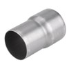 Qiilu 51mm to 60mm Motorcycle Exhaust Adapter Universal Stainless Steel