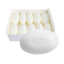 Bulk White Cleansing Soap Bar, 130g x 10 Pieces Altteurang Soap