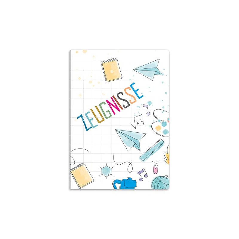 itenga Certificate Folder with Motif, A4 Sturdy Document Folder, Display