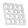 1:12 Dollhouse 16 Grid Display Shelf Miniature Wooden Storage Rack