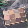 SUAKE Nude Eyeshadow Palette Makeup,12 Matte & Shimmer Shades, Pearlescent