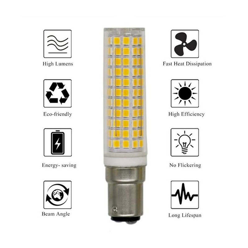 K JINGKELAI BA15D LED Bulb Dimmable 10W(Equivalent to 100W Halogen)