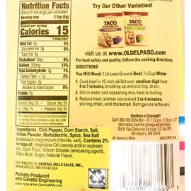 > Old El Paso Original Taco Seasoning Mix 1 oz (Pack of 8)