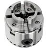 2-3/4 Inch Wood Lathe Chuck,4-Jaw Precision Self-Centering Keyed Lathe Chuck,Wood