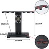 lukar Kylin Vertical Sword Stand Floor, 6 Tier Katana Stand,