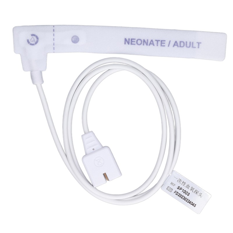 Neonatal Adult Spo2 Sensor for Mindray Disposable 0.9m Cable 7P